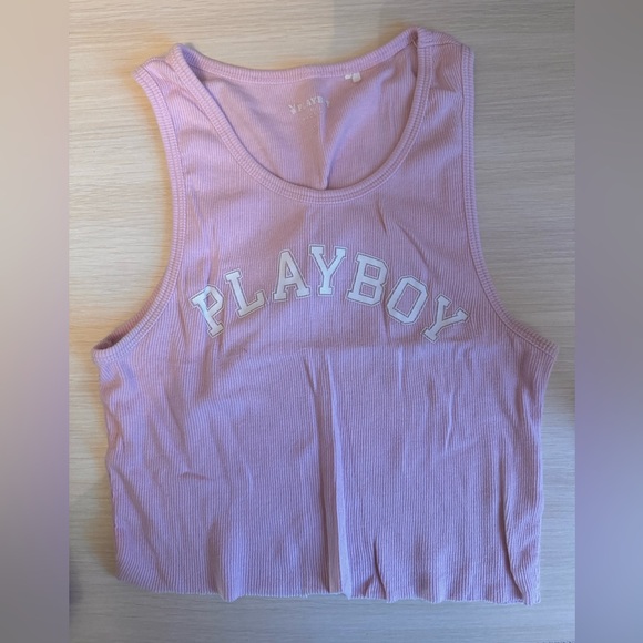 Playboy x Pacsun pink tank top - Picture 1 of 2